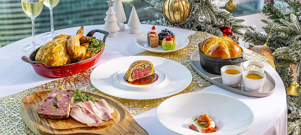 12月週末限定「コラージュ・フェスティブ・ウィークエンドブランチ」